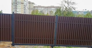 Купить распашные ворота из штакетника Северодвинск, цена от 2749 руб.